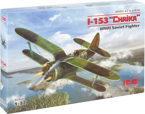 Modellbausatz I-153, WWII Soviet Fighter(100% New molds