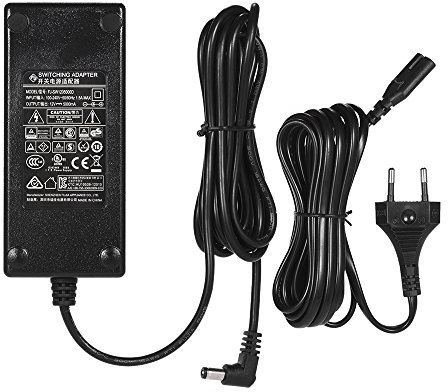 YONGNUO 12V 5A Netzteil mit EU-Steckerspannung 100-240V f¨¹r YN600L Serie YN300III YN168 YN216 YN1410 YN300Air YN160III YN360 YN608 YN600RGB YN308 YN600 Luft-LED-Videolicht