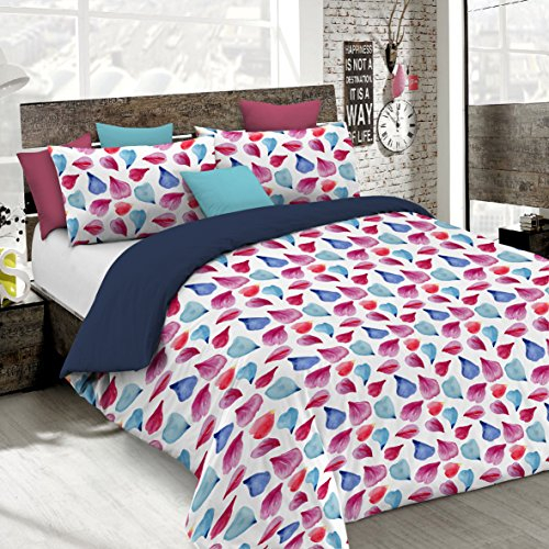 Italian Bed Linen Fantasy Bettbezug, Petali, Einzelne