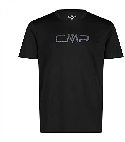 CMP Herren T-Shirt T-Shirt, Nero, 58, 39T7117