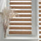Home-Vision® DuoRollo Klemmfix, Doppelrollo ohne Bohren mit Klämmträgern, DuoRollos für Fenster und Türen (Holzlook Gold, B90cm x H220cm)