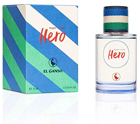 El Ganso Part Time Hero, Eau de Toilette für Männer, Moschus - Zitrus - Duft, 75ml mit Zerstäuber