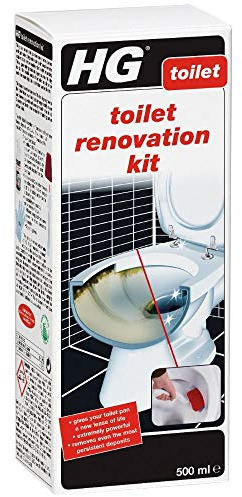 3 X Toilet Renovation Kit 500 ml – is an Extremely Powerful Toilet Cleaner for Removing Stubborn Stains and limescale