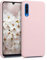 kwmobile Housse Compatible avec Samsung Galaxy A50 Coque - Housse de téléphone Protection Souple en TPU Silicone - Rose Ancien Mat