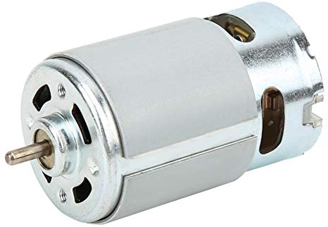Broco Micro Motor für Verschiedene, Elektrowerkzeugmotor Elektrische Spielzeugautos Motor Motor RS-550 Mikromotor DC 12V 22000 U/min Für kabellose elektrische Handbohrmaschinen