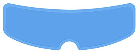 chlius Motorcycle Helmet Lens Rainproof Anti Fog Film Ultra Clear Mist Visor Goggles Stickers, Anti Fog Mist Visor Ultra Clear Helmet Insert Film for Scooters Motorcycles