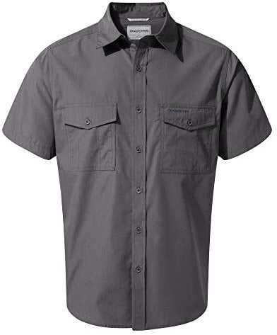 Craghoppers Kiwi Chemise à Manches Courtes, Chemise de randonnée Homme