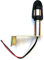 MelTruck® Halter für Rundumleuchte Aufsteckrohr drehbar Kabel Rundumkennleuchte Ø 24 mm (Aufsteckrohr L)