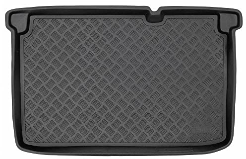 MOTOS Kofferraumwanne Kofferraummatte passt für Opel Corsa IV D 2006-2014 Kompletter Schutz für Ihr Auto bei Allen Wetterbedingungen mit perfekt passenden kofferraummatten