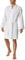 Schiesser Herren Waffelpique 100 Cm Länge - Bio Baumwolle Bademantel, Weiss_178401, XL EU
