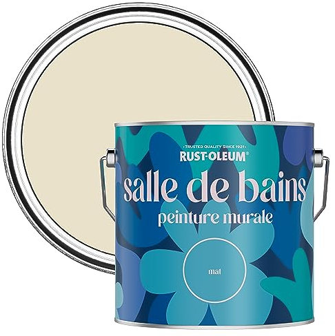 Rust-Oleum Neutral Water-Resistant Bathroom Wall & Ceiling Paint - Longsands 2.5L