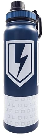 Water Bottle Apex Legends Phoenix Kit Shield Battery Stainless Steel Water Bottle Keeps Liquids Hot or Cold Thermal Mug (Apex Shield, 800ml)