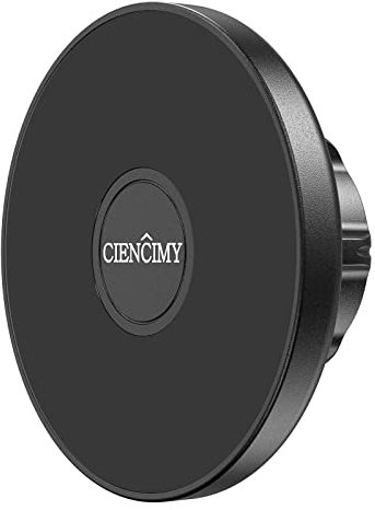 Ciencimy Car Mount Base Designed for MagSafe iPhone 16 15 14 13 12 Series, Only for Diameter 17mm/0.67 inch Universal Joint Ball of Phone Holder, with 2pcs Metal Plate Fit for All Phones