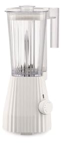 Alessi Plissé MDL09 W, Batidora de Diseño con Jarra Graduada, en Resina Termoplástica, Enchufe Europeo 700W, 1,5l, Blanco
