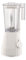 Alessi Plissé MDL09 W - Frullatore di Design con Caraffa Graduata, in Resina Termoplastica, Spina Europea 700W, 1,5l, Bianco