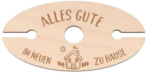 Spruchreif | Praktisches Geschenk für Weinliebhaber | Weinglashalter aus Holz | Holz Weinständer | Geschenkidee Holz | Stilvolles Geschenk zum Einzug