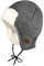 maximo GOTS Baby-Parkacap Wollfleece kbT, Jersey KBA, Band Made in Germany Wollfleece