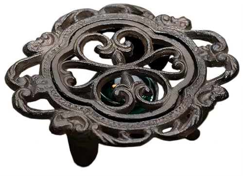 Bamboo's Grocery LoKii Cast Iron Teapot Warmer, Black