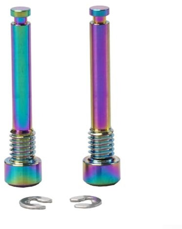Sileduove Bicycle Disc Brake Screws Grub Pin Inserts Screw for SR AM (Colourful)
