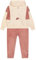 Nike Tuta Beige/rosa 36L407 BEIGE/ROSA 3-4 anni
