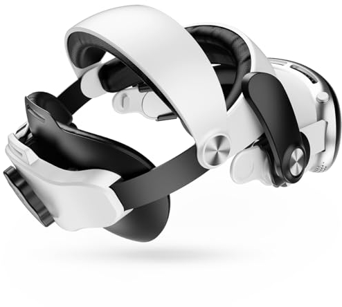 Adicop Correa Elite compatible con Apple Vision Pro, Vision Pro Accesorio Repuesto, Correa Cabeza Soporte Mejorado y Comodidad en Realidad Virtual