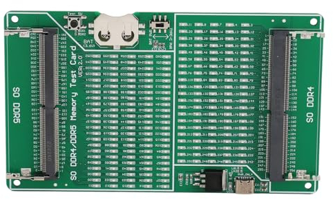 DDR4 DDR5 Memory Tester, 2 in 1 Tool with LED Indicator for Laptop Memory Testing, Suitable for Technicians