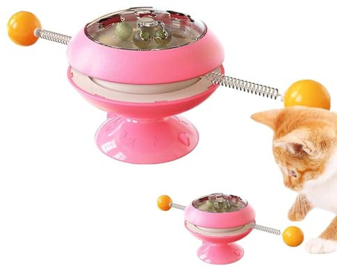 Katzenminze-Spinner-Spielzeug,Katzenminze-Spinner | Interaktives Windmühlen-Katzenspielzeug für Hauskatzen,Lustiges neckendes Katzen-Spinner-Windmühlen-Spielzeug, interaktives Katzenminze-Spielzeug fü