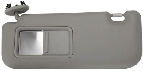 Viseras Parasol para Toyota para Auris para Corolla 2010 2011 2012 2013 Parasol para Coche con Espejo Lado Izquierdo Y Derecho Lado Conductor Y Pasajero Parasol para Coche(Grey Left)