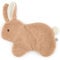 Bieco Schmusetuch Hase Fine aus Bouclé | Ab Geburt | Kuscheltuch Baby | Schmusetuch Baby Mädchen | Schlummer Hase Kuscheltier klein Hase Stofftier Baby Kuscheltiere Geschenk zur Geburt Mädchen Bunny