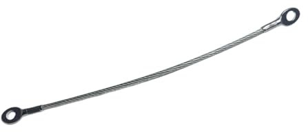Hellery Drive Cable Machine, 6mm Steel Wire Rope Parts, 35.1x0.6cm