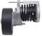 Poulie-tendeur Kit galet enrouleur Convient pour Audi A1 A3 A4 A6 1.6 1.9 2.0 TDI Convient pour VW 534016410 03L145276 038903315AH Poulie de tendeur de courroie d'entraînement