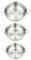 ATIVLB 304 Stainless Steel Wok 30cm Frying Pan Stir-Frying Pan,with Lid, Steaming Rack,for Induction, Gas, All Hobs,Halogen Stoves, Glass Ceramic Stoves