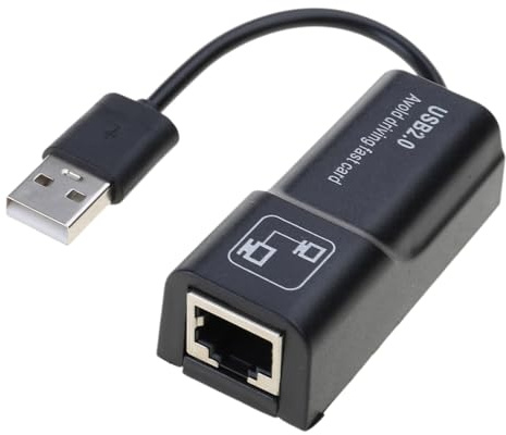 Adaptador USB a Ethernet 2.0 a red 100Mbps RJ45 Internet para ordenador portátil adaptador de escritorio