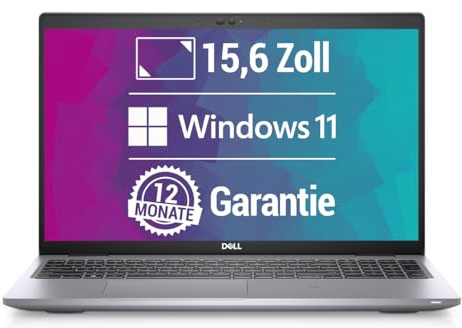 Dell Latitude 5520 15,6 Zoll Full HD Laptop Intel Core i5-1145G7@ bis zu 4,4 GHz 32 GB 512 GB SSD mit Windows 11 Pro & GRATIS Antiviren-Software inkl. 365 Tage Garantie (Generalüberholt)