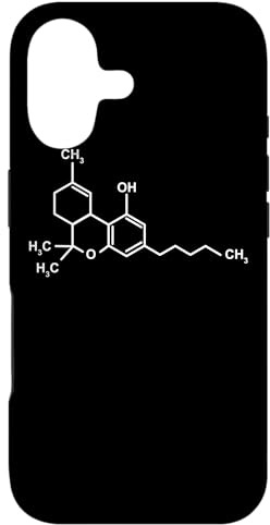 Hülle für iPhone 17 Chemie-Formel THC Hanf Cannabis