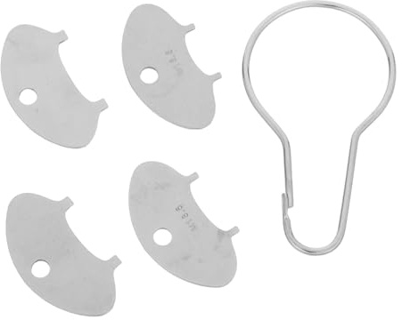 GLEAVI Clé D'aérateur de Robinet Inox 4 Pièces M18,5/m21,5 pour Évier la Cuisine et Salle de Bain, Outil de Démontage Polyvalent Compatible Robinet Standard, Clé à Mousse pour Entretien