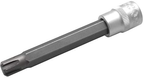 BGS 4145 - Douilles à embouts - longueur 100 mm - 10 mm (3/8) - profil cannelé (pour RIBE) M10