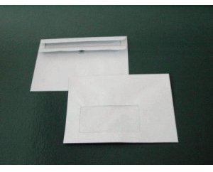Briefumschläge C6 75g/qm selbstklebend Fenster VE=1000 Stück grau