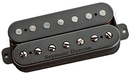 Seymour Duncan 6B-SH-P-SB 7STR Humbucker 7-Corda per chitarra elettrica distorsione microfono, colore: nero