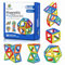 Sunny Auntie Sunny Auntie Magnetische Bausteine, magnetisches Fliesen-Set, Spielzeug für 3, 4, 5, 6, 7, 8 Jahre alte Jungen und Mädchen – Kinder und Kleinkinder, STEM-pädagogisches Konstruktionsspielz