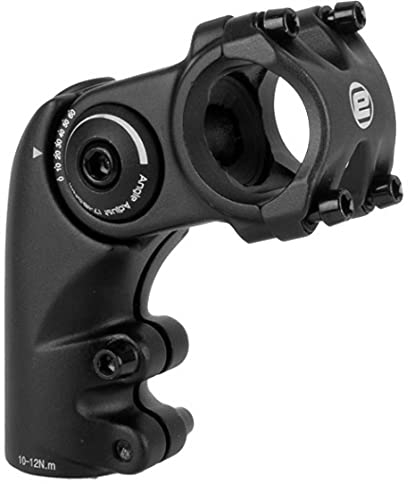 Ergo Tec Unisex-Adult 321302 Vorbau, Schwarz, 12.5 x 4 x 4 cm