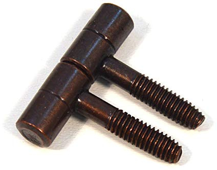 Türband Einbohrbänder Aufschraubband Tür-Scharnier Scharnier Bronze Höhe:37mm (8)