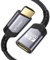 JSAUX HDMI Extension Cable, 1M 4K@60Hz HDR High Speed HDMI 2.0 Extender HDMI Male to Female Lead Support 3D, 18Gbps, ARC, Ethernet Compatible with TV Stick, Roku Fire Stick, Blu-Ray, PS3/PS4 - Grey