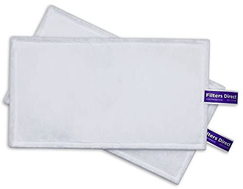Vent Axia Sentinel Kinetic F & FH 2x Replacement MVHR Air Filter Pack G3 G4 M5 (M5 (Pollen + Allergies)), 184 x 328mm