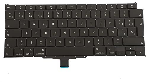 OLVINS Teclado SP Español para MacBook Air Retina 13 A2179 Teclado 2020 Año EMC 3302