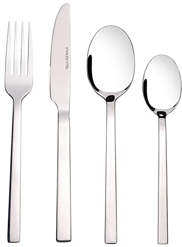 Innouse 48 Piece Stainless Steel Flatware Cutlery Set for 12, R