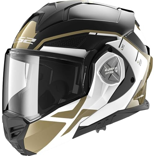 LS2, Klapphelm Motorrad ADVANT X METRYK Black Sand, XS