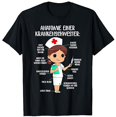 Die Anatomie einer Krankenschwester T-Shirt