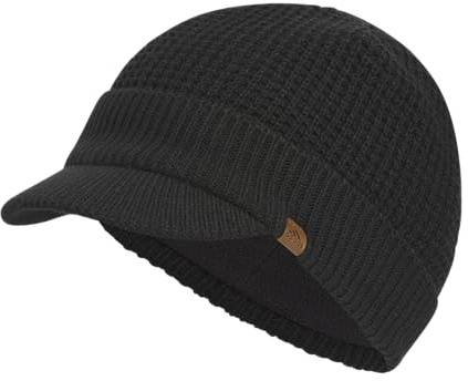 adidas Griggs Brimmer Beanie für Herren, Schwarz F23, One Size