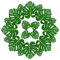 ACONDE Lot de 24 feuilles de palmier artificielles Monstera Feuilles tropicales pour bureau, cuisine, jardin, décoration murale, mariage, fête